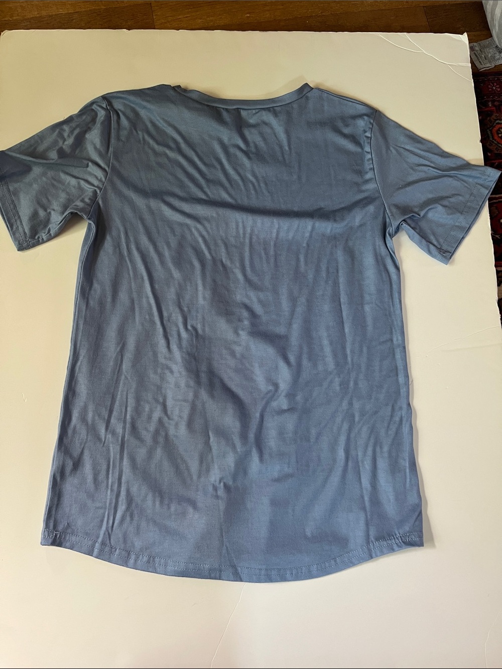 Blue Giraffe Graphic Tee-Women’s cut - Picture 4 of 8